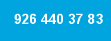 926 440 37 83